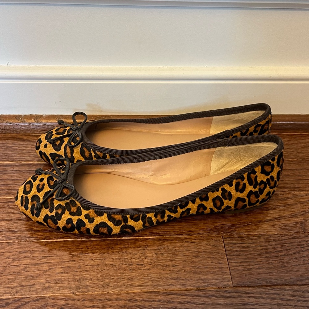 Banana Republic Leopard Ballet Flats